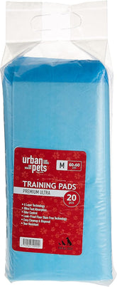 Urban Pets Premium Puppy Pads Medium 60x60cm 20pcs