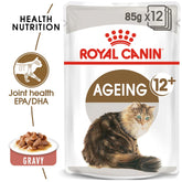 Royal Canin Feline Health Nutrition Ageing +12 Gravy Wet Cat Food
