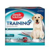 Simple Solution Premium Dog and Puppy Training Pads (Pack of 100)