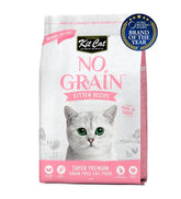 Kit Cat No Grain Kitten Recipe Super Premium Dry Food 1 KG