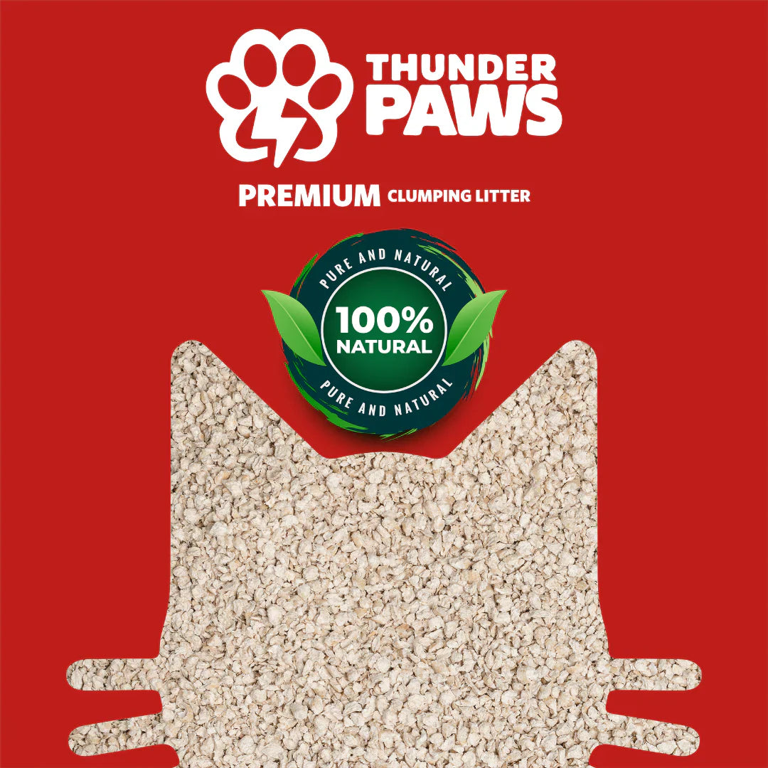 Thunder Paws Advance Care Lavender Clumping Cat Litter 10L