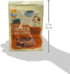 GOOD BOY Armitage Crunchy Chicken & Rice Bones Dog Treats 100g