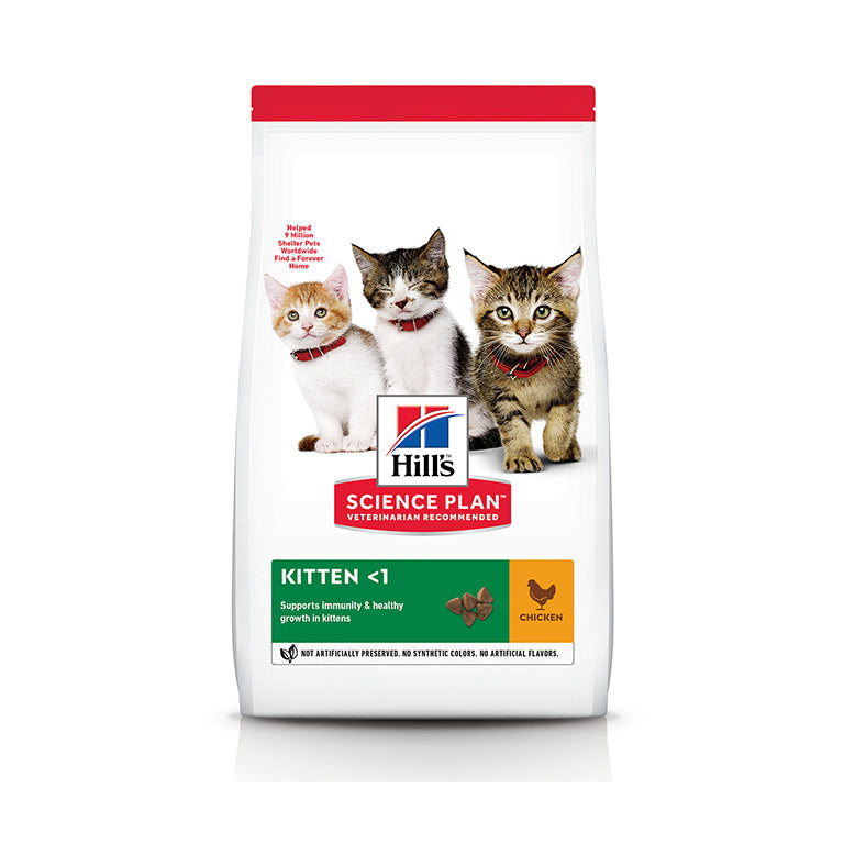 Hill’s Science Plan Kitten Food With Chicken 300g