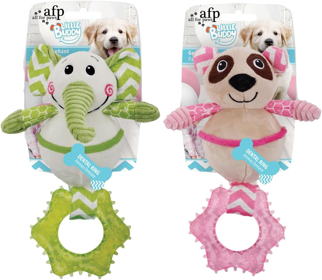 All For Paws Little Buddy Goofy Panda Dog Plush Toy, 3.5 Kg