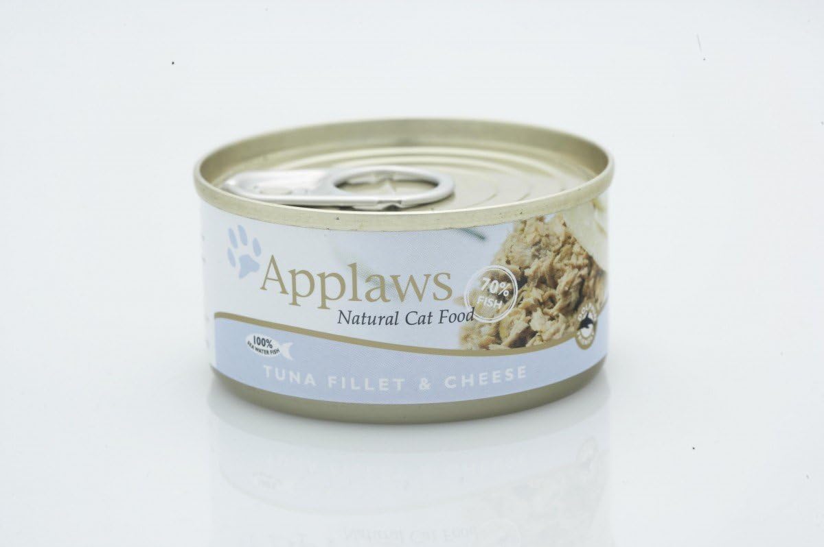 APPLAWS CAT TUNA WITH CHEESE 156G TIN
