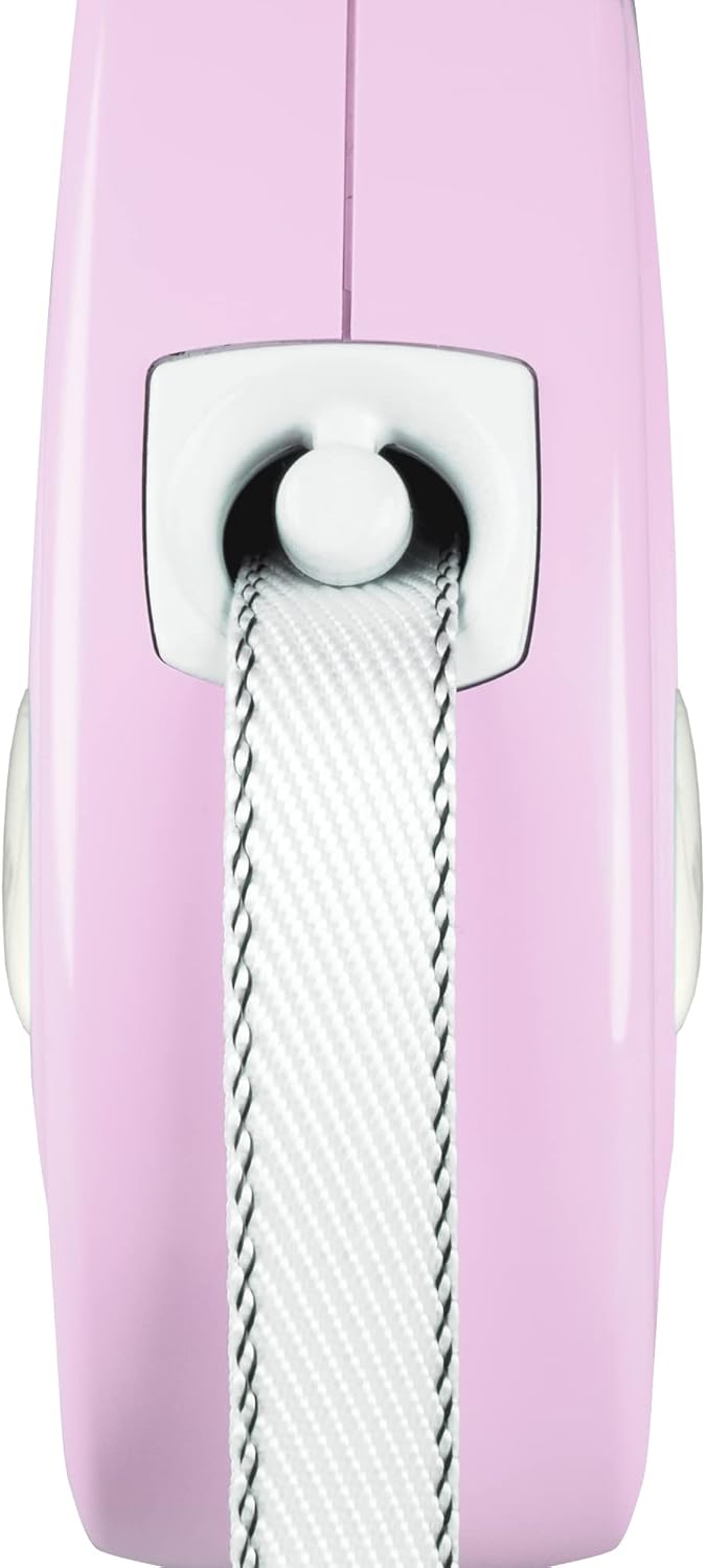 Flexi - Pu00T2-251-Ro - Dog Lead - Retractable Lead - Puppy Tape - 2 M - Pink