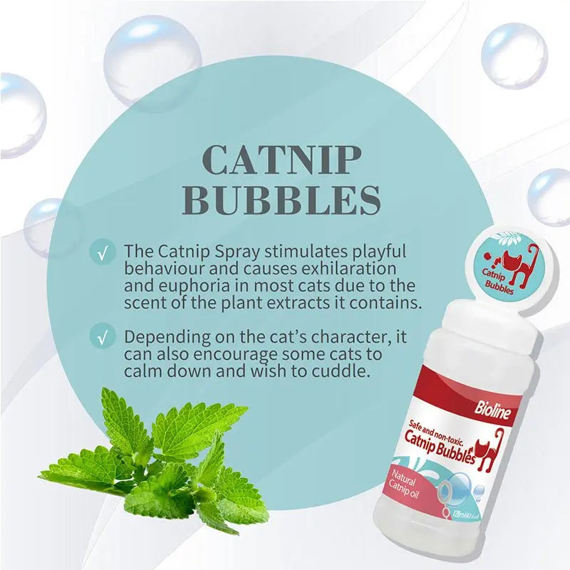 Bioline Catnip Oil Bubbles 120ml