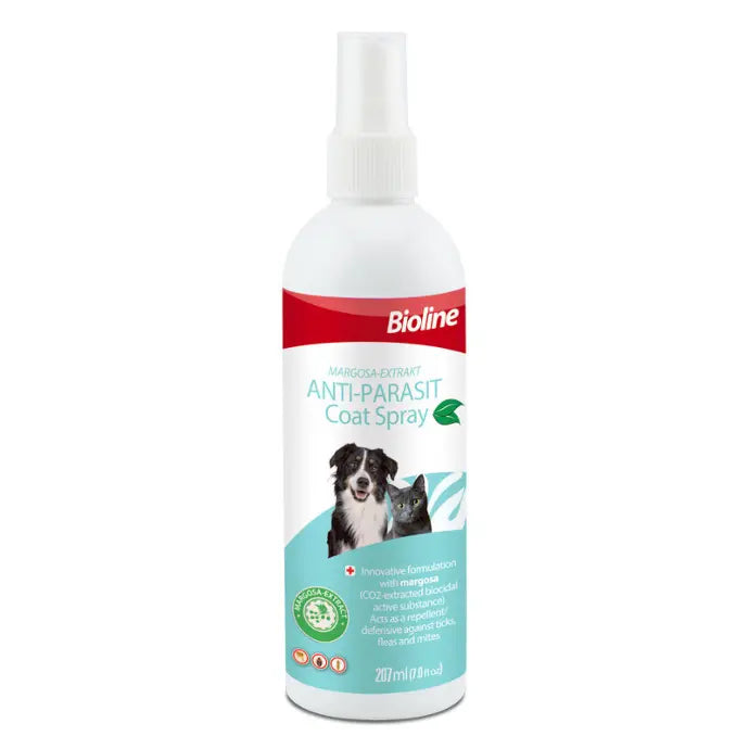 Bioline Anti-Parasit(Flea and Tick) Spray [Volume - 207ml, Flavor - Margosa]