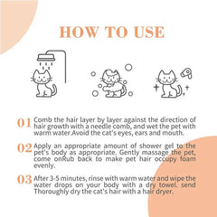 Bioline Multi Coloured Hair Shampoo For Cats 200ml