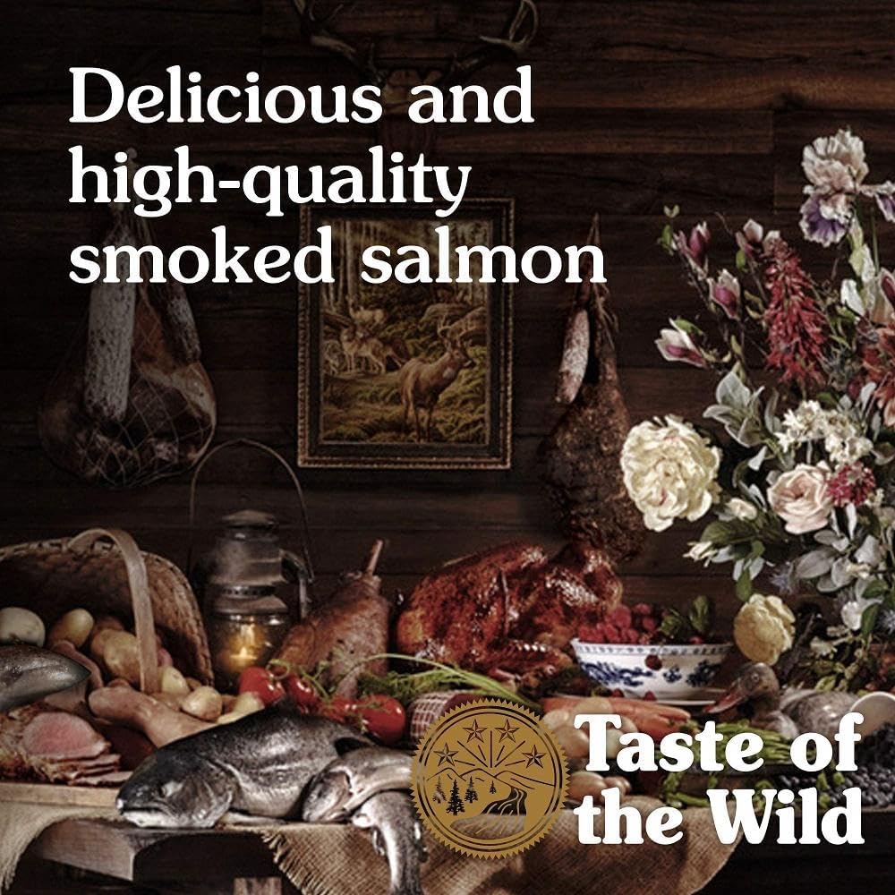 Taste of the Wild Grain Free Premium High Protein Dry Dog Food Pacific Stream Adult - Smoked Salmon- 2 KG