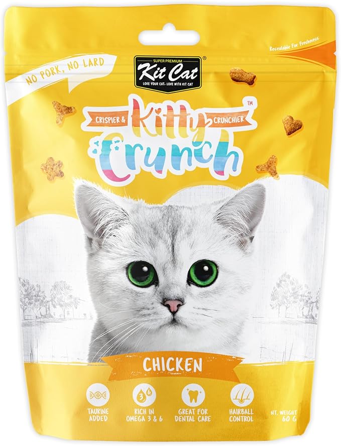 Kit Cat Kitty Crunch Chicken Flavor (60g)