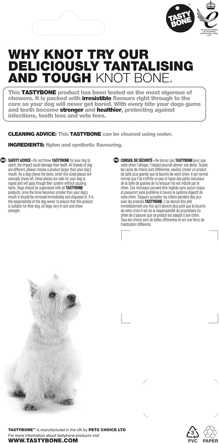 Tasty Bone Nylon Knotted - Roast Chicken