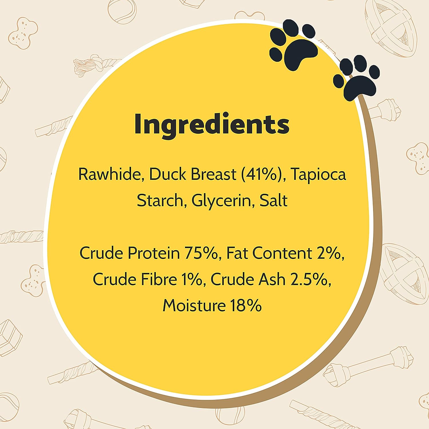 GOOD BOY Armitage  Mega Chewy Twist with Duck