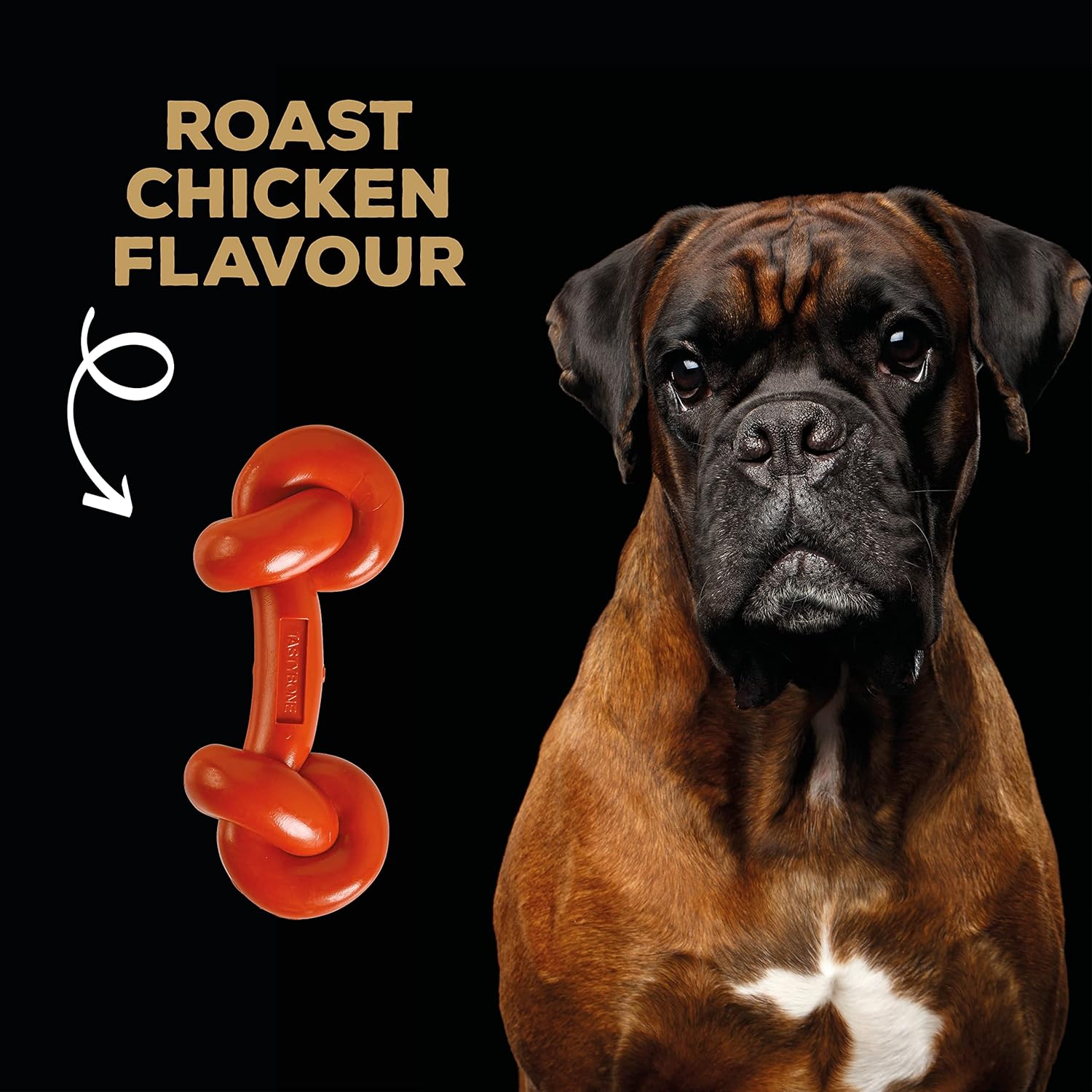 Tasty Bone Nylon Knotted - Roast Chicken
