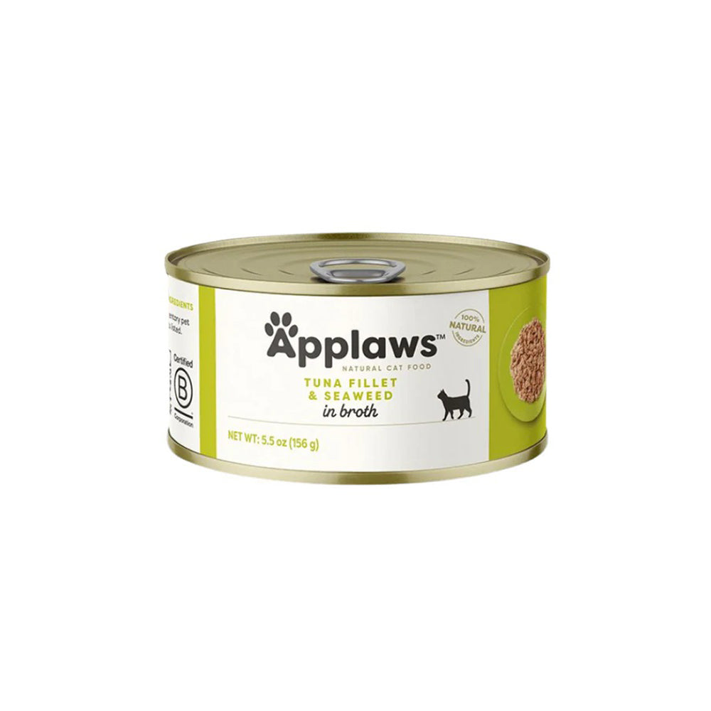 Applaws Cat Tuna With Prawn, Seaweed 156G Tin