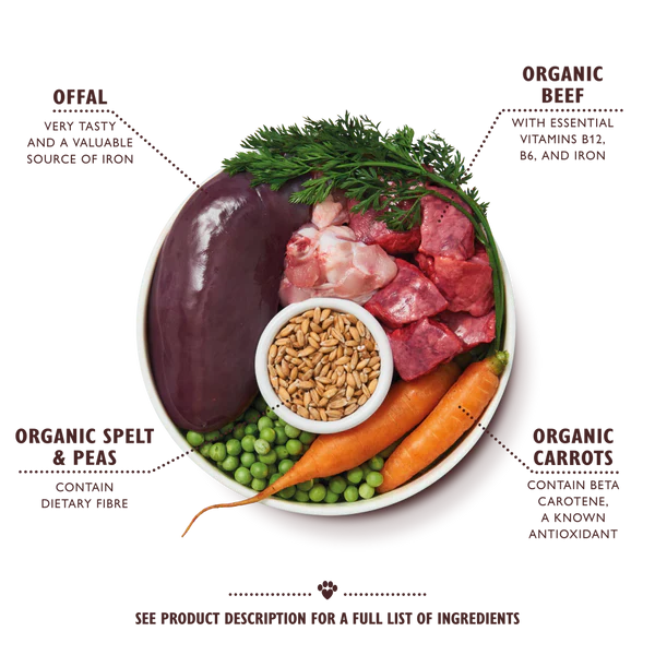 Lily's Kitchen Organic Beef Supper Wet Dog Food (150g)