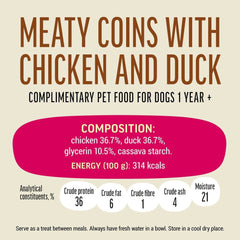 Dog Fest Meaty Coins With Chicken And Duck Rings 90g