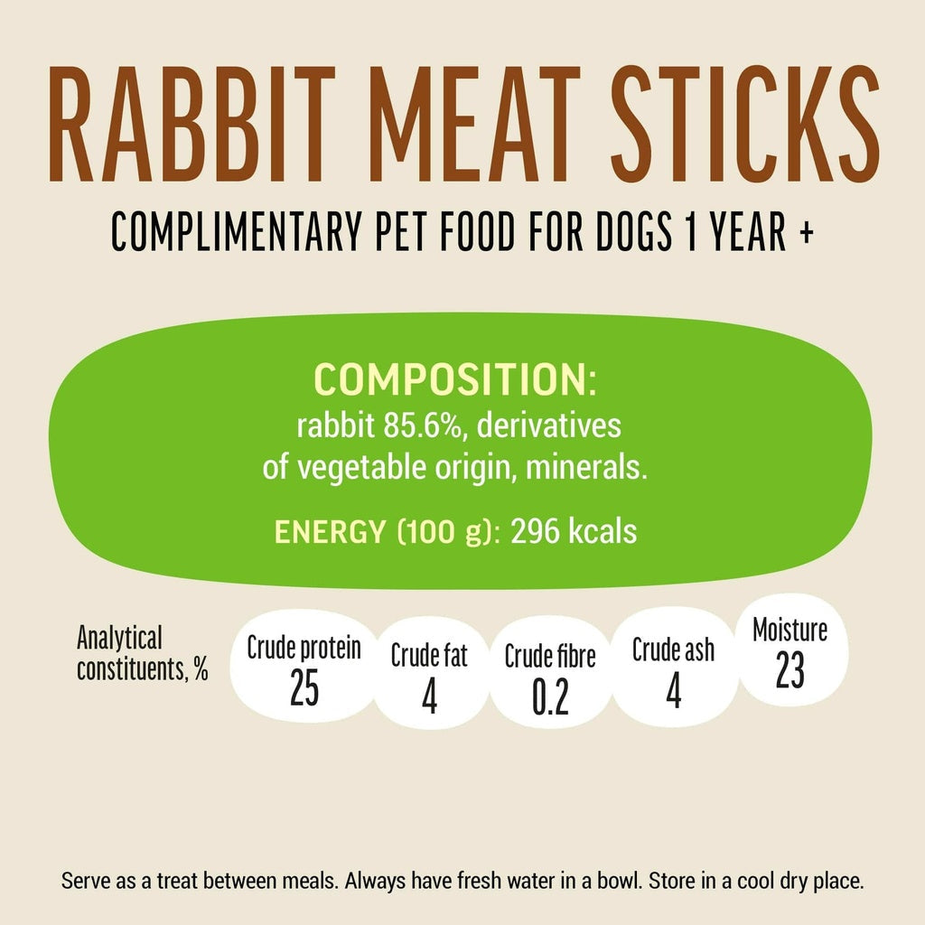 Dog Fest Rabbit Meat Sticks For Adult Dogs - 45g
