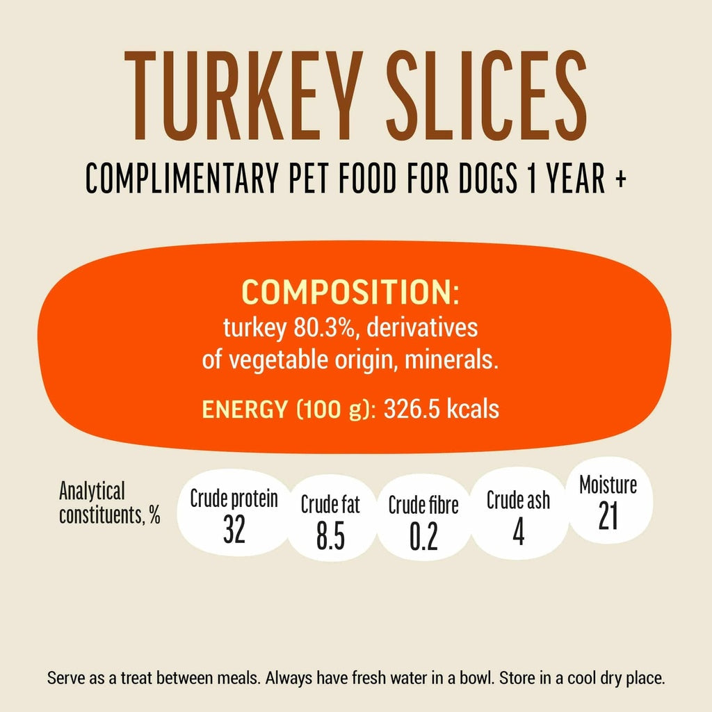 Dog Fest Turkey Slices For Adult Dogs - 90g