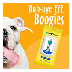 Earthbath Hypoallergenic Eye Wipes (Witch Hazel & Aloe) – 30 Wipes