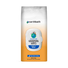 Earthbath Grooming Wipes – Oatmeal & Aloe 100 ct