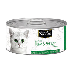 Kit Cat-tin-Tuna & Shrimp Toppers 80g