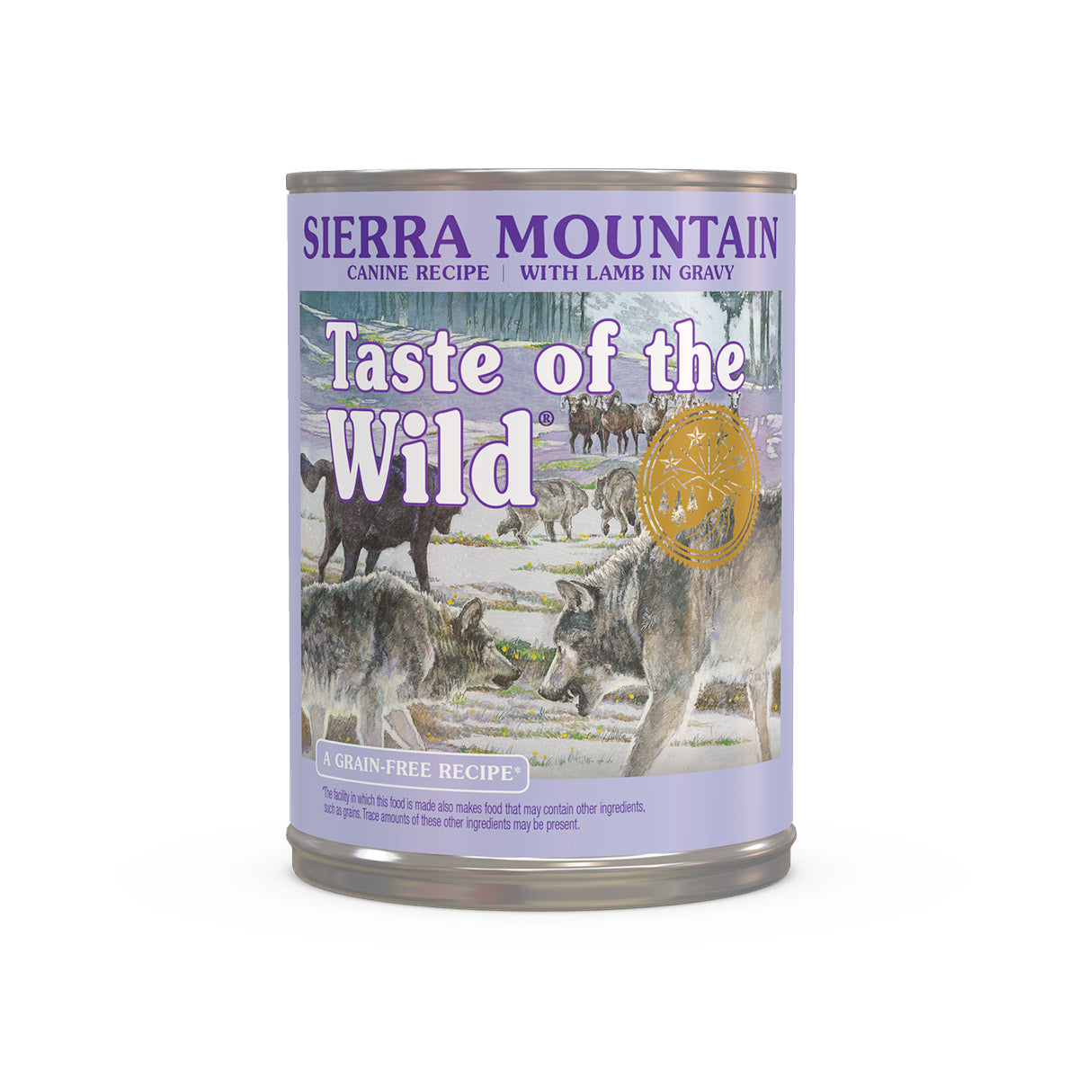 Taste of the Wild Sierra Mountain Canine Recipe with Roasted Lamb 390grm (DOG)