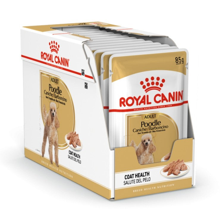 Royal Canin Breed Health Nutrition Poodle Adult (Wet Food - Pouches) 12 x 85 g