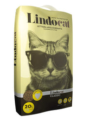 LindoCat Natural Bentonite Classic (Fragrance-free) 20 L