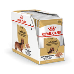 Royal Canin Breed Health Nutrition Dachshund Adult (Wet Food - Pouches) 12 x 85 g