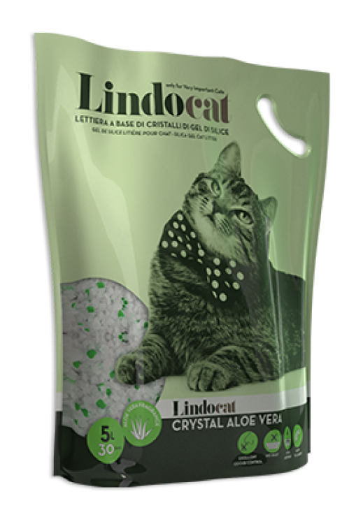 LindoCat Crystal Aloe Vera Scent (Silica Gel) 5 L