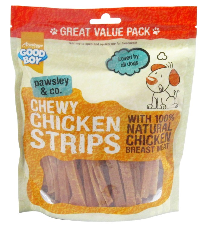 Goodboy Chewy Chicken Strips Value Pack 350 g