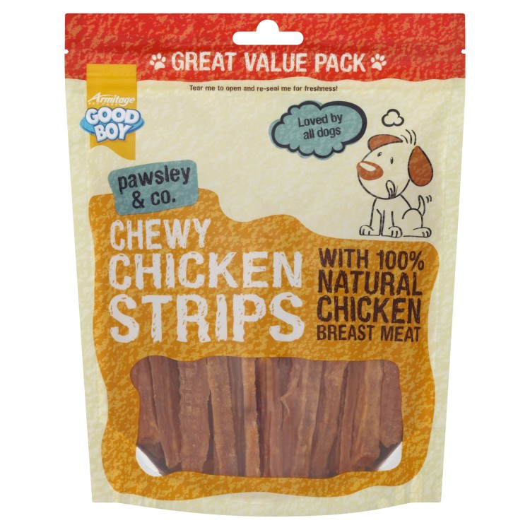 Goodboy Chewy Chicken Strips Value Pack 350 g