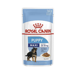 ROYAL SIZE HEALTH NUTRITION MAXI PUPPY (WET FOOD - POUCHES)1x140g