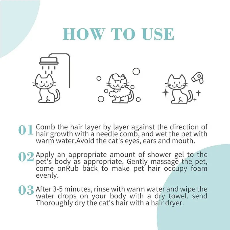 Bioline White Coat Shampoo For Cat 200ml