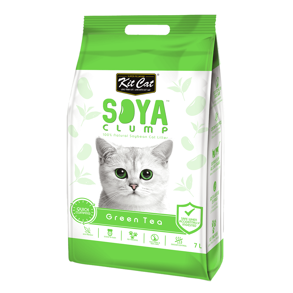 Kit Cat SoyaClump Soybean Litter G Tea 7L
