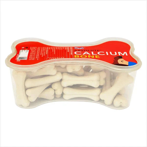 Drools Absolute Calcium Bone Jar - Dog Supplement Treat - 20 Pieces - 300G