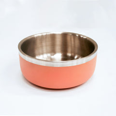 Saluki Stainless Steel Double Wall Dog Bowls - 700 ML, Assorted Colors