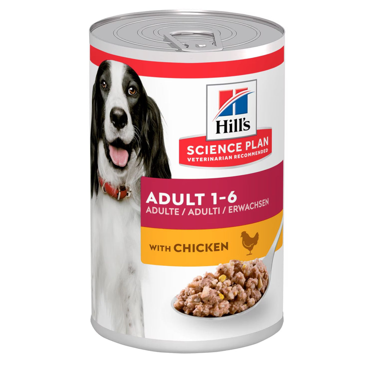 Hill’s Science Plan Adult Dog Food With Chicken 12x370g