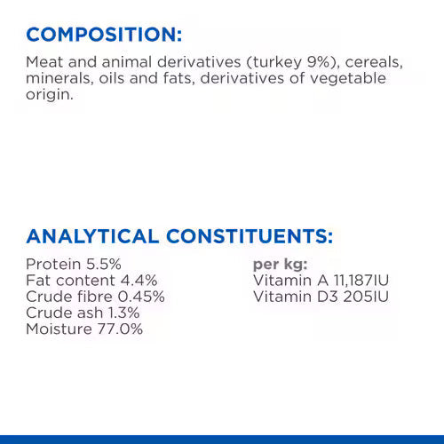 Hill’s Science Plan Adult Dog Food with Turkey (12x370g)