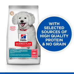 Hill’s Science Plan Hypoallergenic Small & Mini Adult Dry Dog Food with Salmon 1.5KG