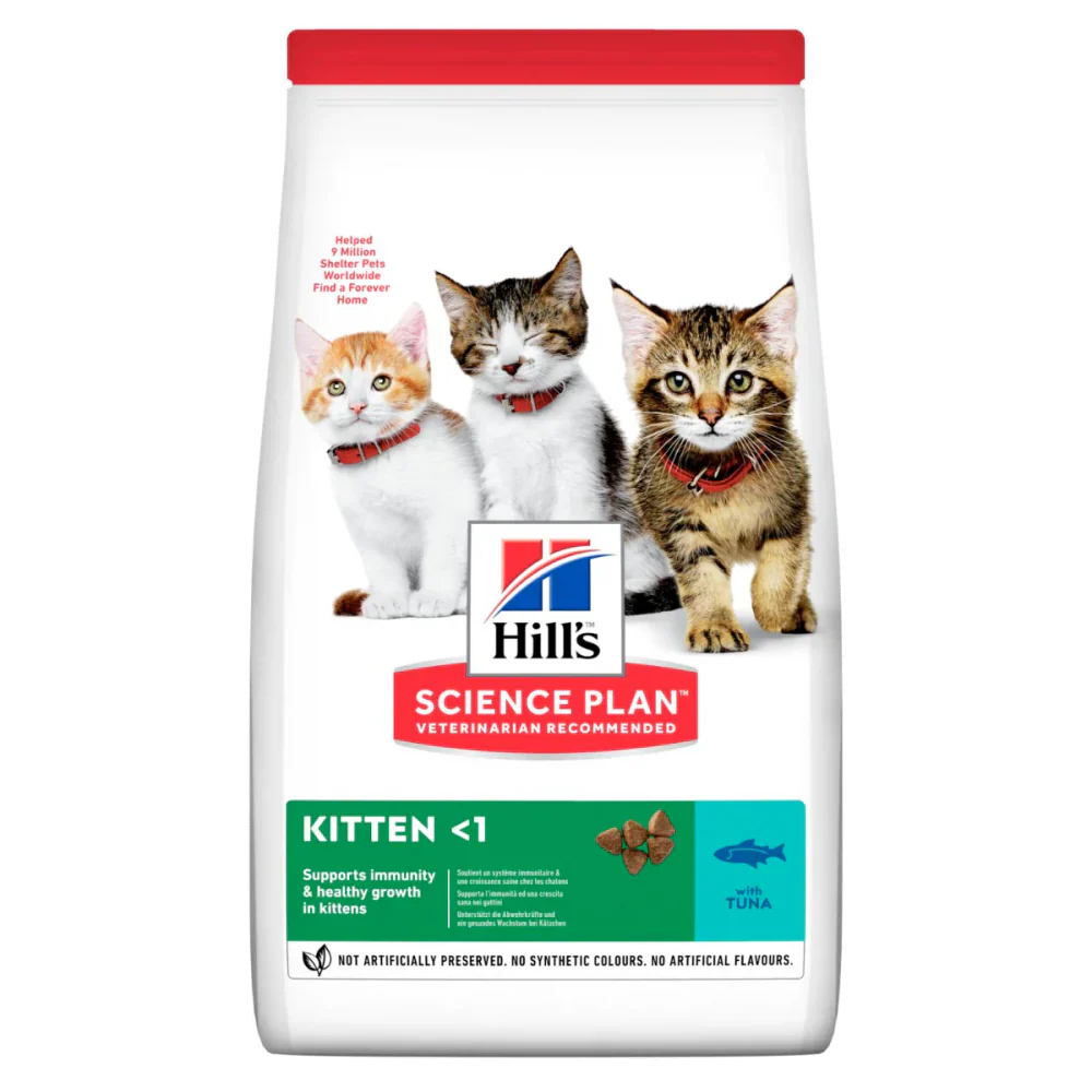 Hill’s Science Plan Kitten Food With Tuna 1.5KG