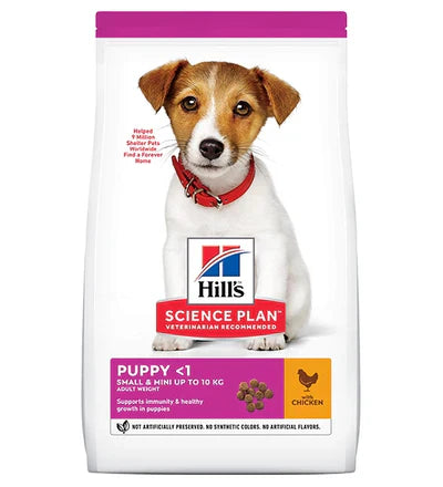 Hill's Science Plan Small & Mini Puppy Food with Chicken 1.5KG