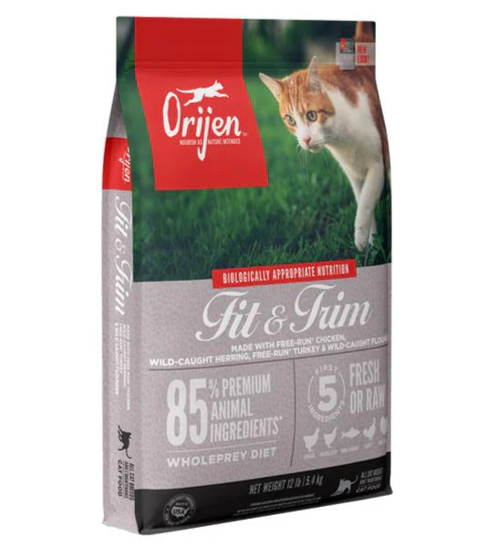 Orijen Fit & Trim Grain-Free Dry Cat Food 1.8KG